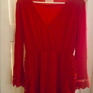 BOUTIQUE | Long Sleeve Romper